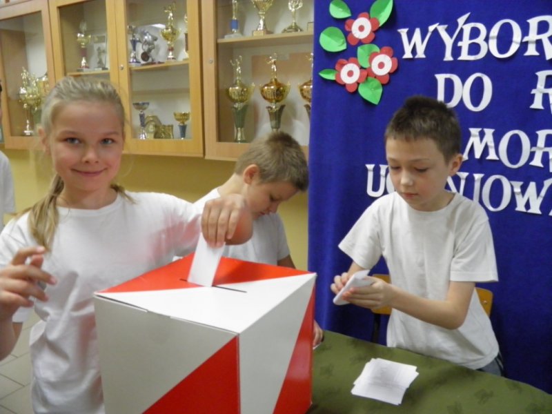 Wybory do rady samorządu uczniowskiego